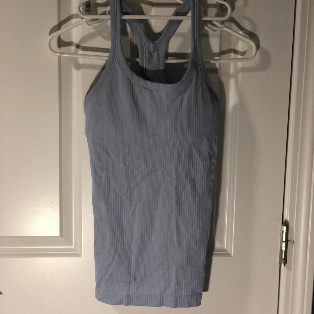 Lulu lemon light blue work out tank!!